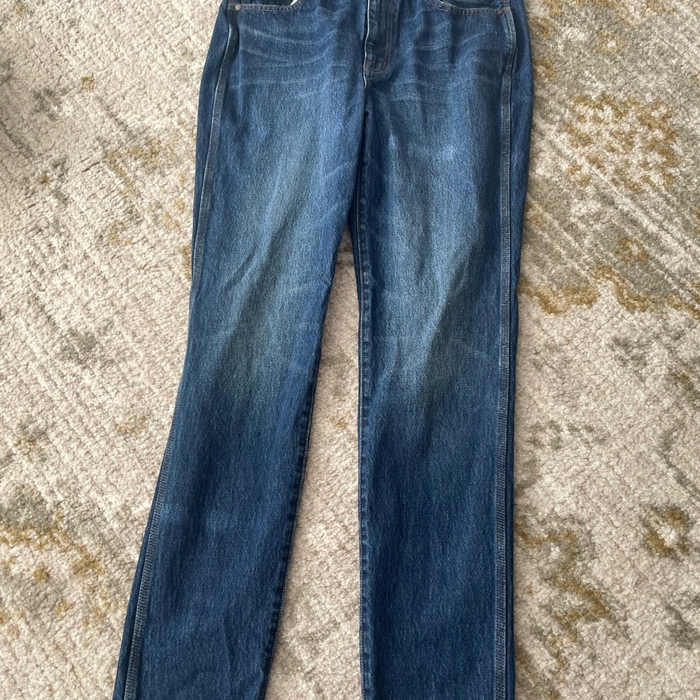 Madewell Women's Vintage Straight Leg Jeans - Blue 31T - Picture 2 of 6